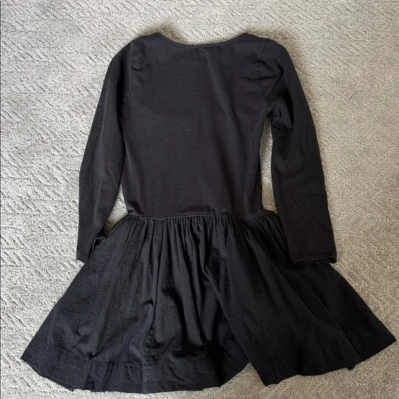 Black Long Sleeve Onda Dress - Picture 3 of 3